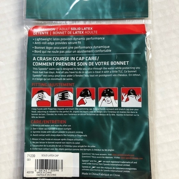 SPEEDO Swim Cap - Picture 2 of 4